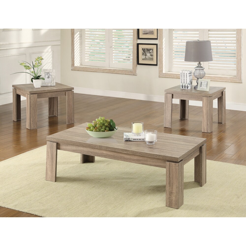 Coaster Furniture Cain 3 piece Occasional Table Set