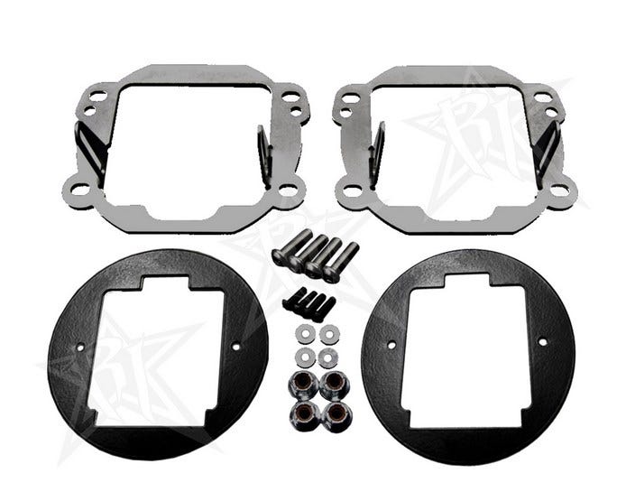 Rigid Industries Jeep JK LED Fog Light Kit - 40138