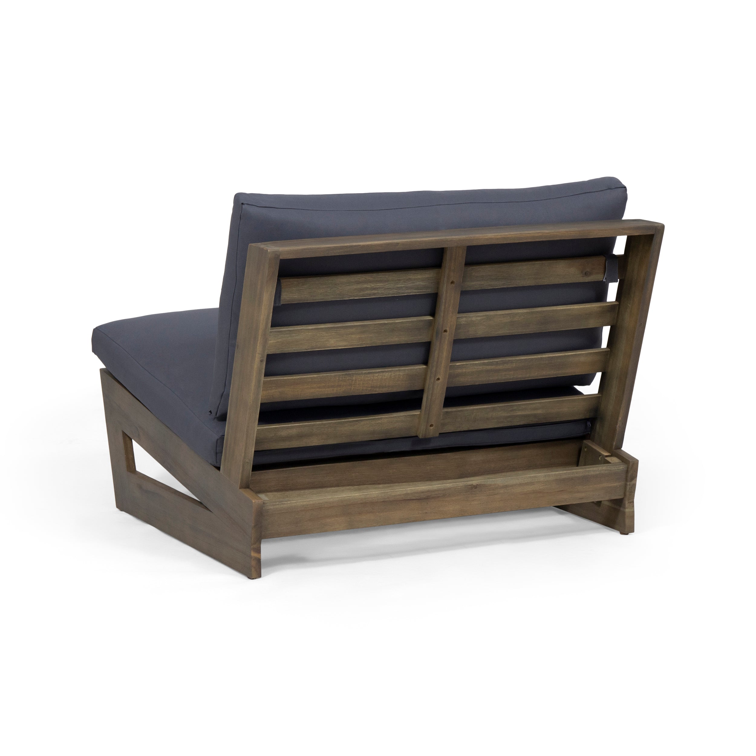 Emma Modern Low-To-Ground Outdoor Pallet Lounge Chairs (Set of 2)