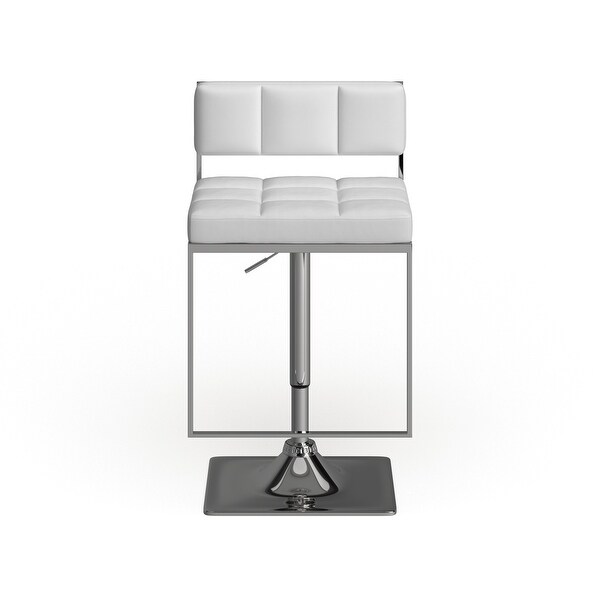 Coaster Furniture Alameda Adjustable Chrome Base Bar Stool