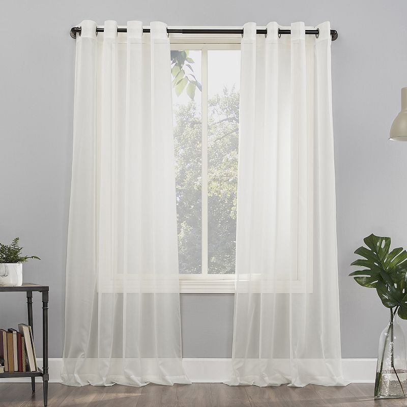 No. 918 Emily Sheer Voile Grommet Single Curtain Panel