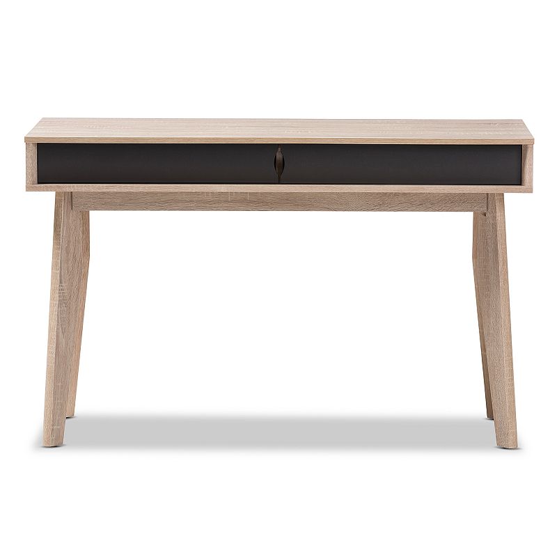 Baxton Studio Fella 2-Drawer Desk