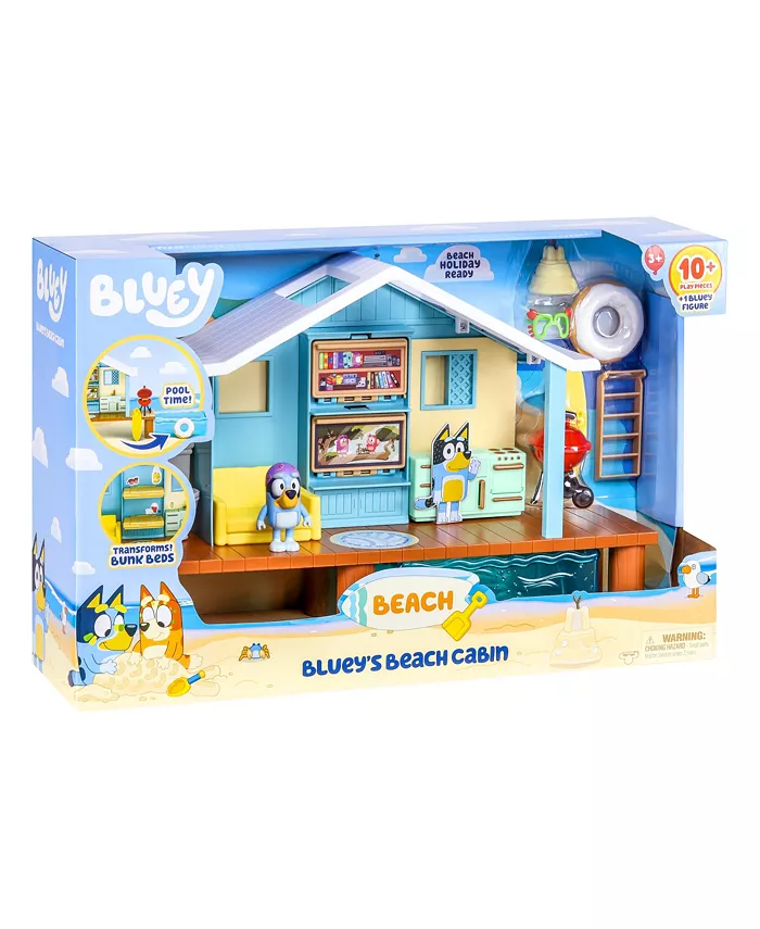 Bluey Beach Cabin Play Set