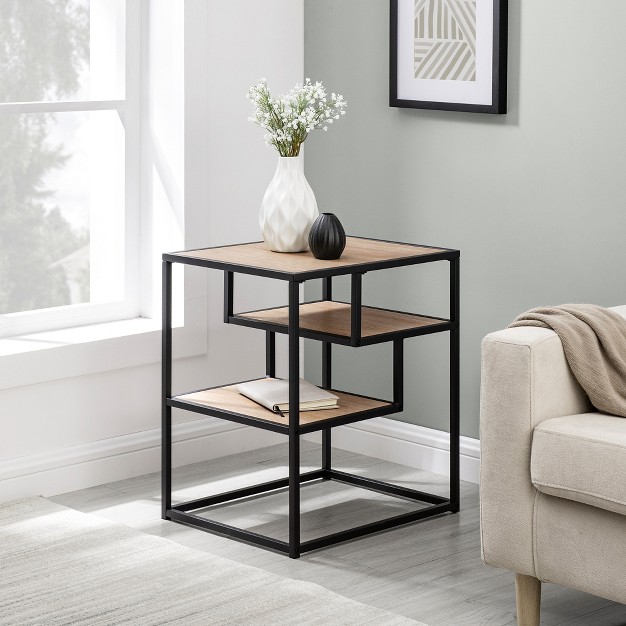 Modern 3 Tier Side Table Saracina Home