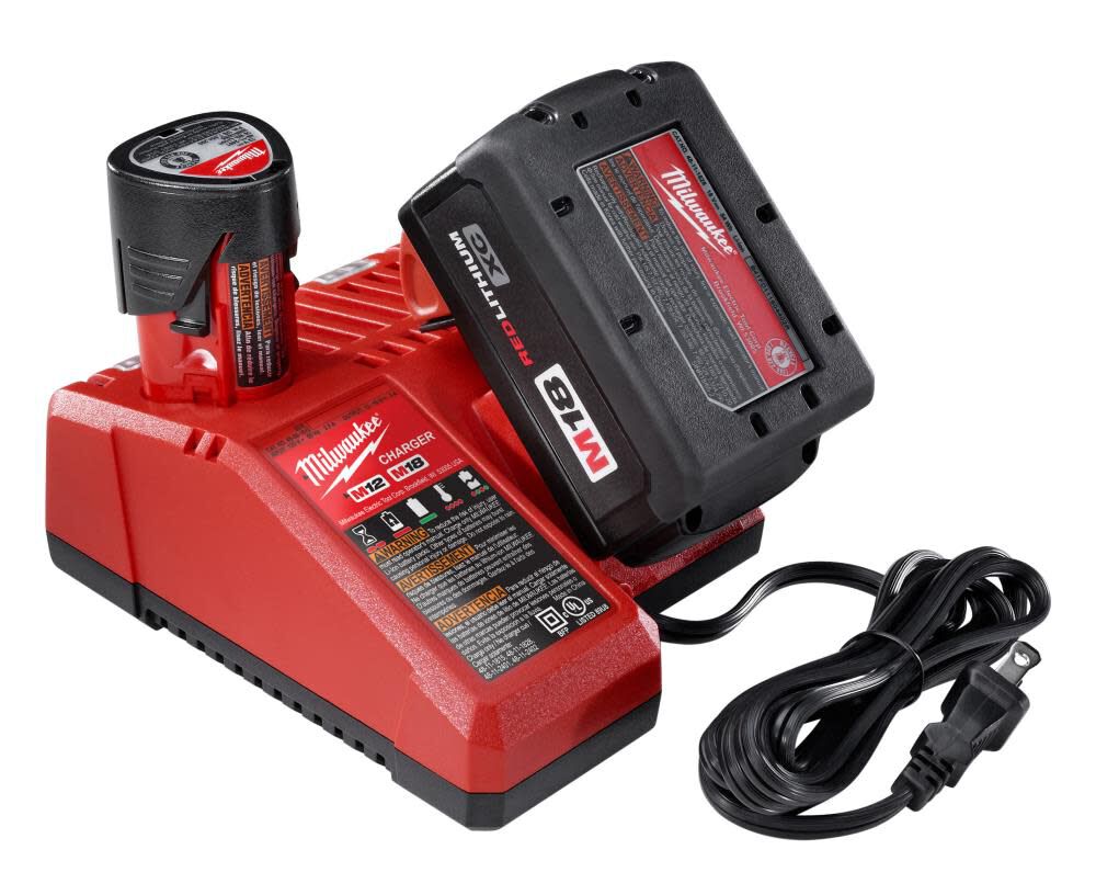 Milwaukee M18 and M12 Multi-Voltage Charger 48-59-1812 from Milwaukee