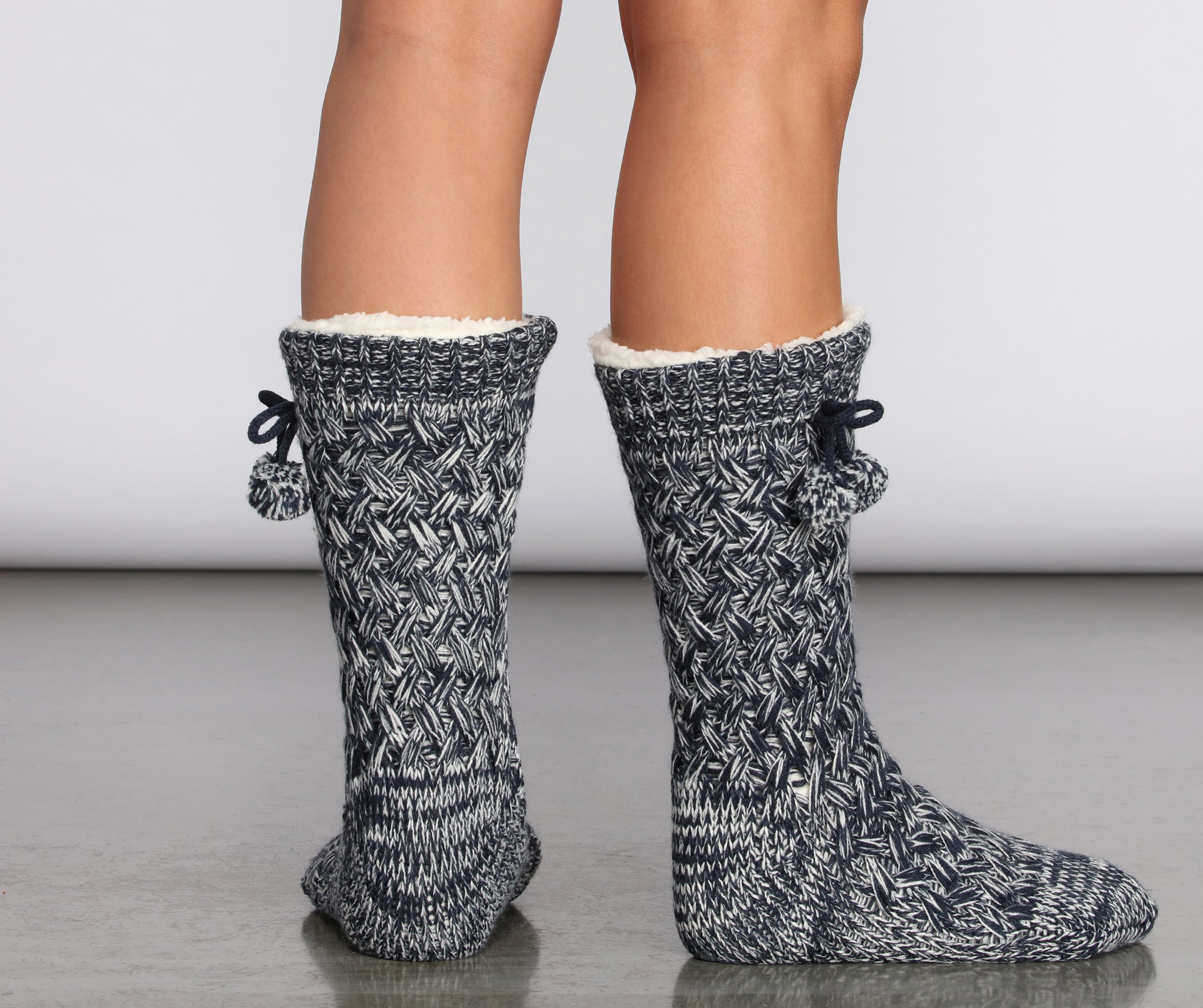 Live Your Coziest Life Slipper Socks