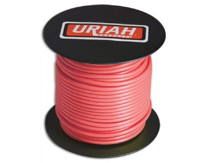 Uriah Wire 16 Awg Stranded 100 Red -UA521650