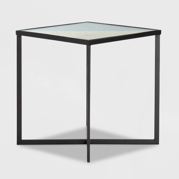 Ludlow Metal Side Table Black Finch