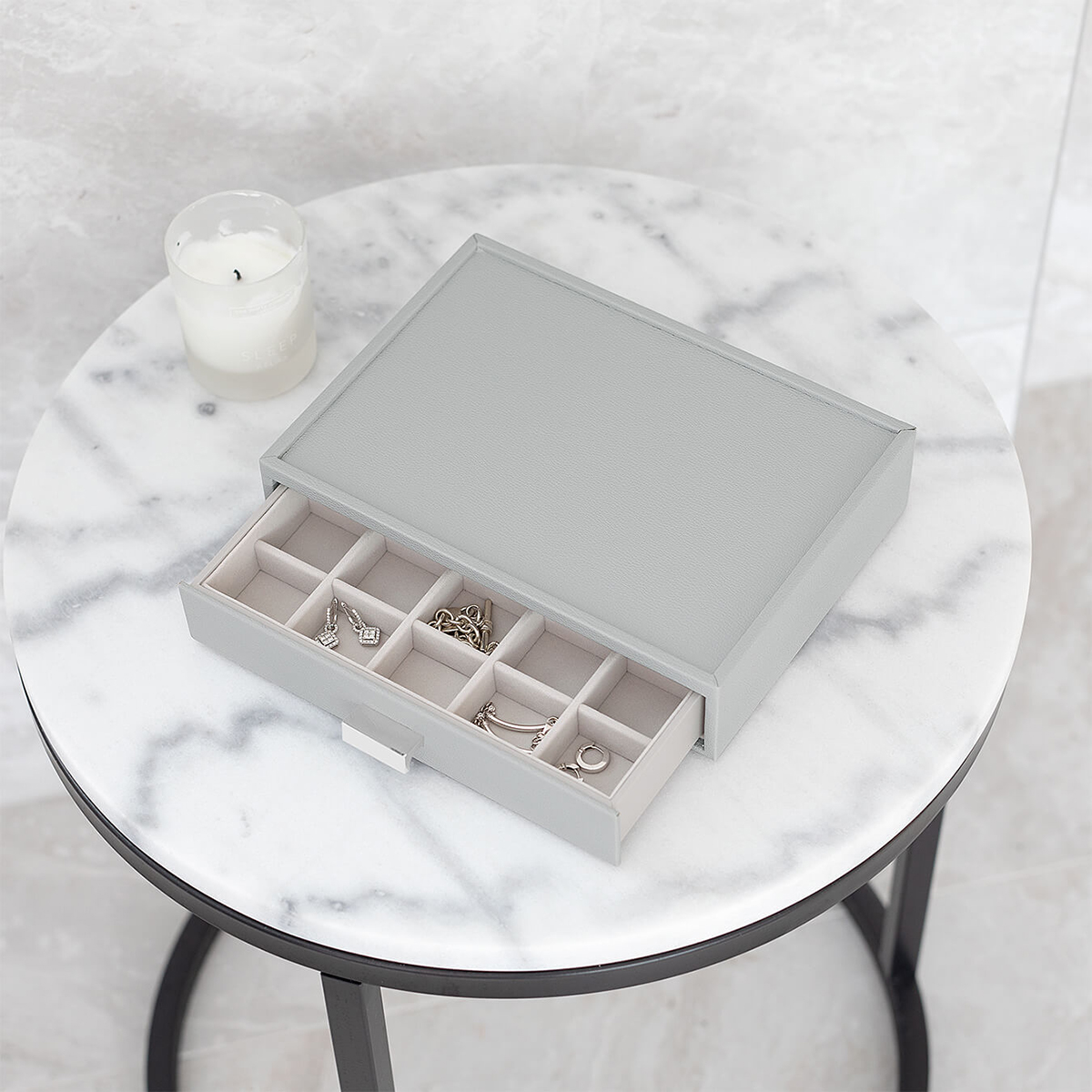 Stackers Pebble Grey Classic Jewelry Box Collection