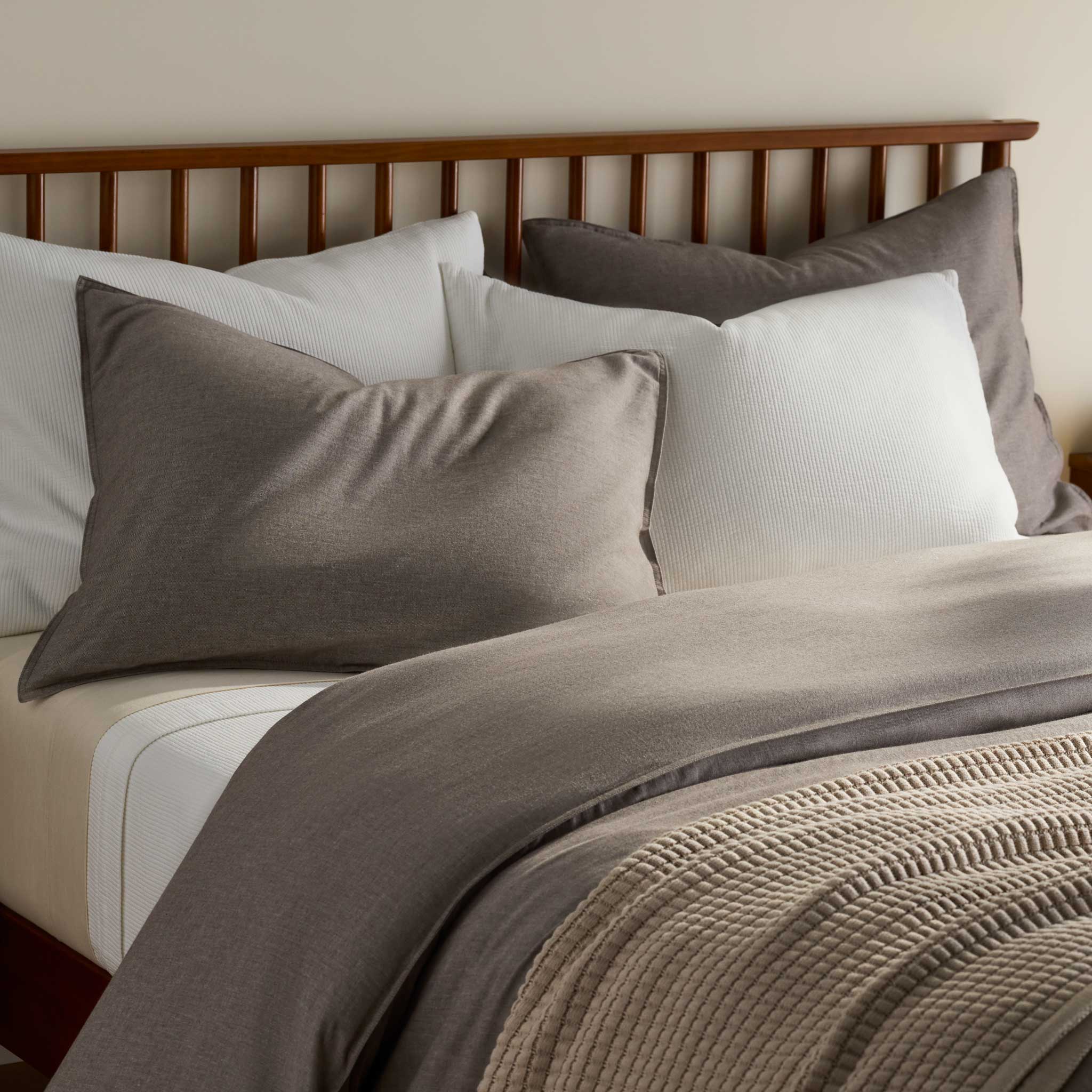 Heathered Cashmere Duvet Set