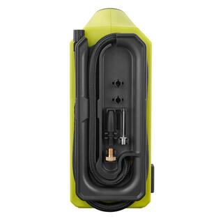 RYOBI ONE+ 18V Cordless Dual Function Portable InflatorDeflator with 1.5 Ah Battery and 18V Charger P747KN