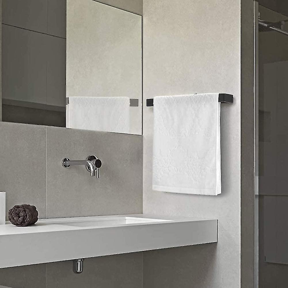 37cm Non-perforated Stainless Steel Bathroom Towel Rack