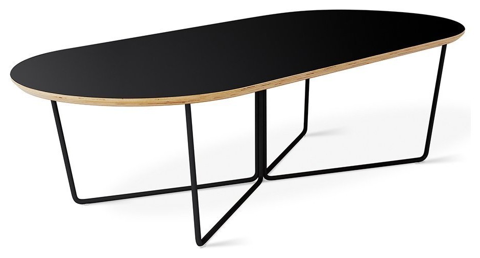 Array Coffee Table   Oval   Industrial   Coffee Tables   by Old Bones Co.  Studios  Houzz