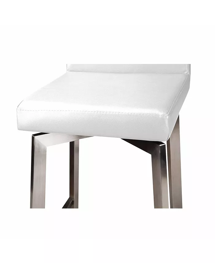 Moes Home Collection Giro Barstool White