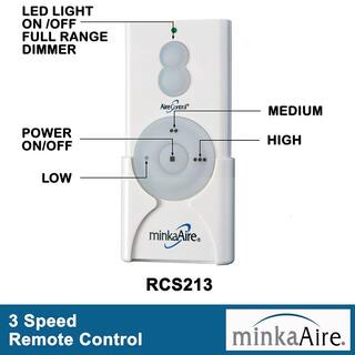 MINKA-AIRE Light Wave 65 in. Integrated LED Indoor Distressed Koa Ceiling Fan with Light and Remote Control F848-DK