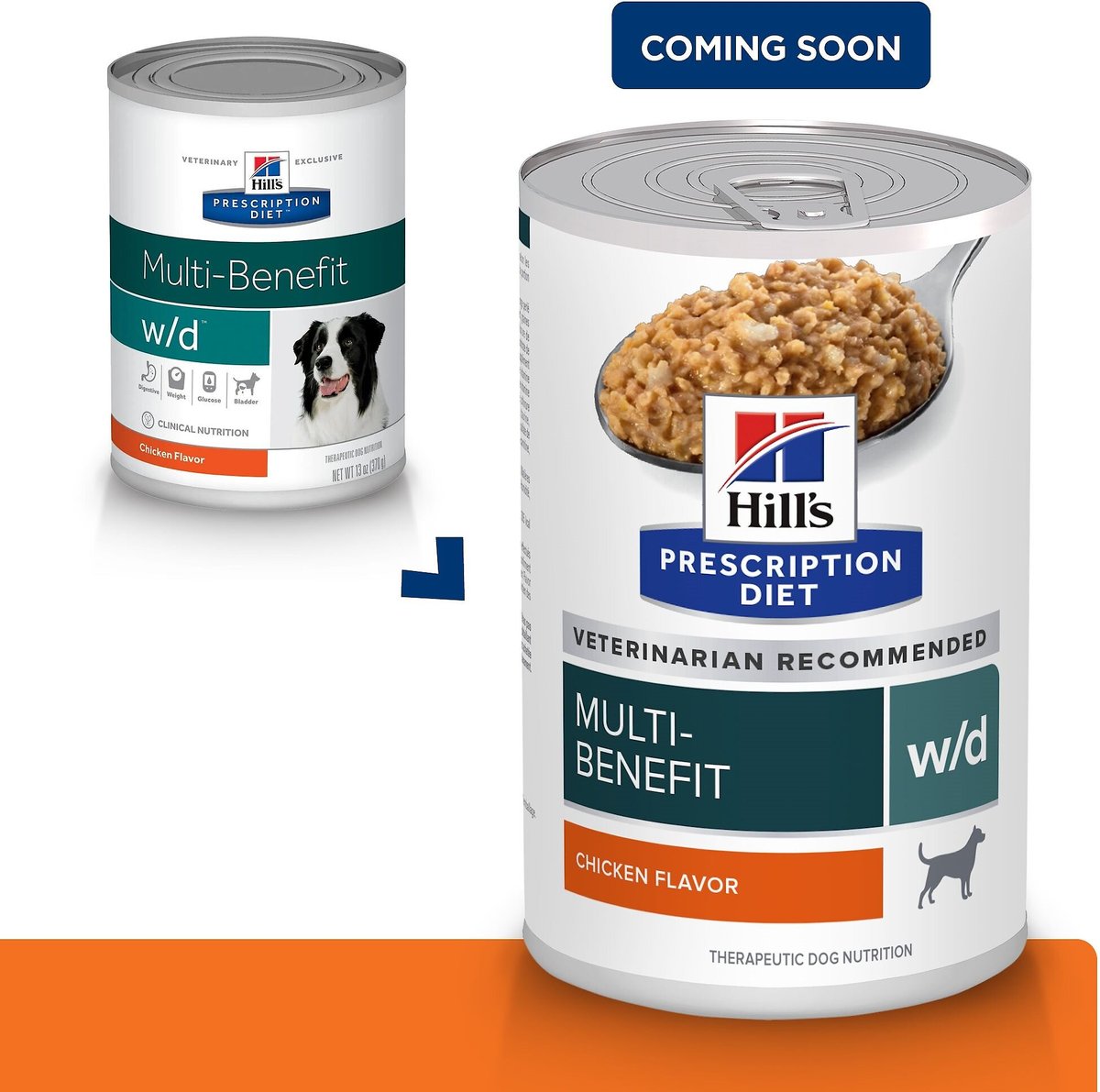 Hill's Prescription Diet w/d Multi-Benefit with Chicken Wet Dog Food