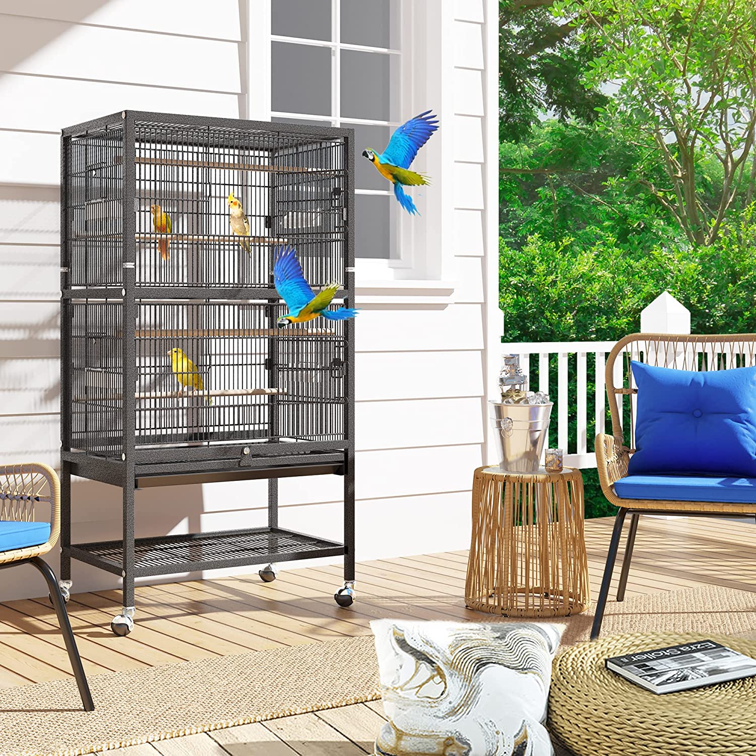 YITAHOME Metal Bird Cage 52