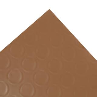 G-Floor Coin 7.5 ft. x 17 ft. Sandstone Commercial Grade Vinyl Garage Flooring Cover and Protector GF75CN717SN