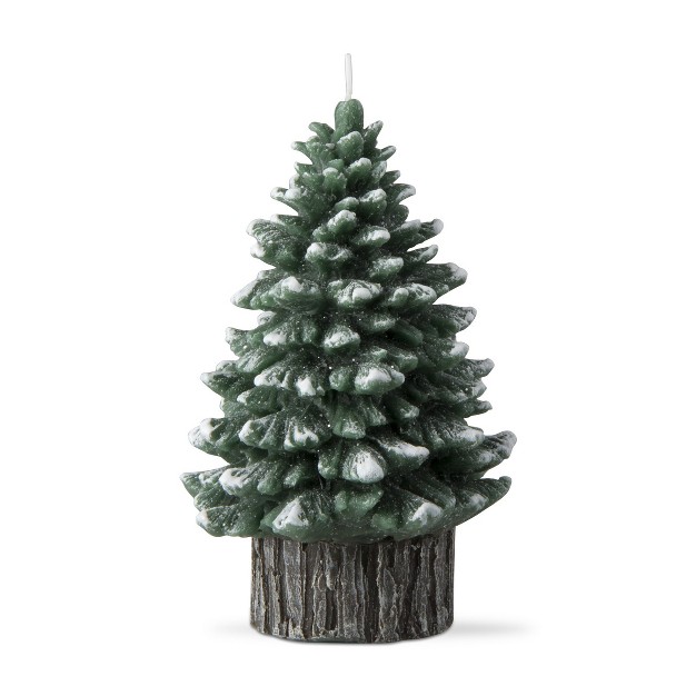 Tagltd Spruce Med Rustic Tree Candle