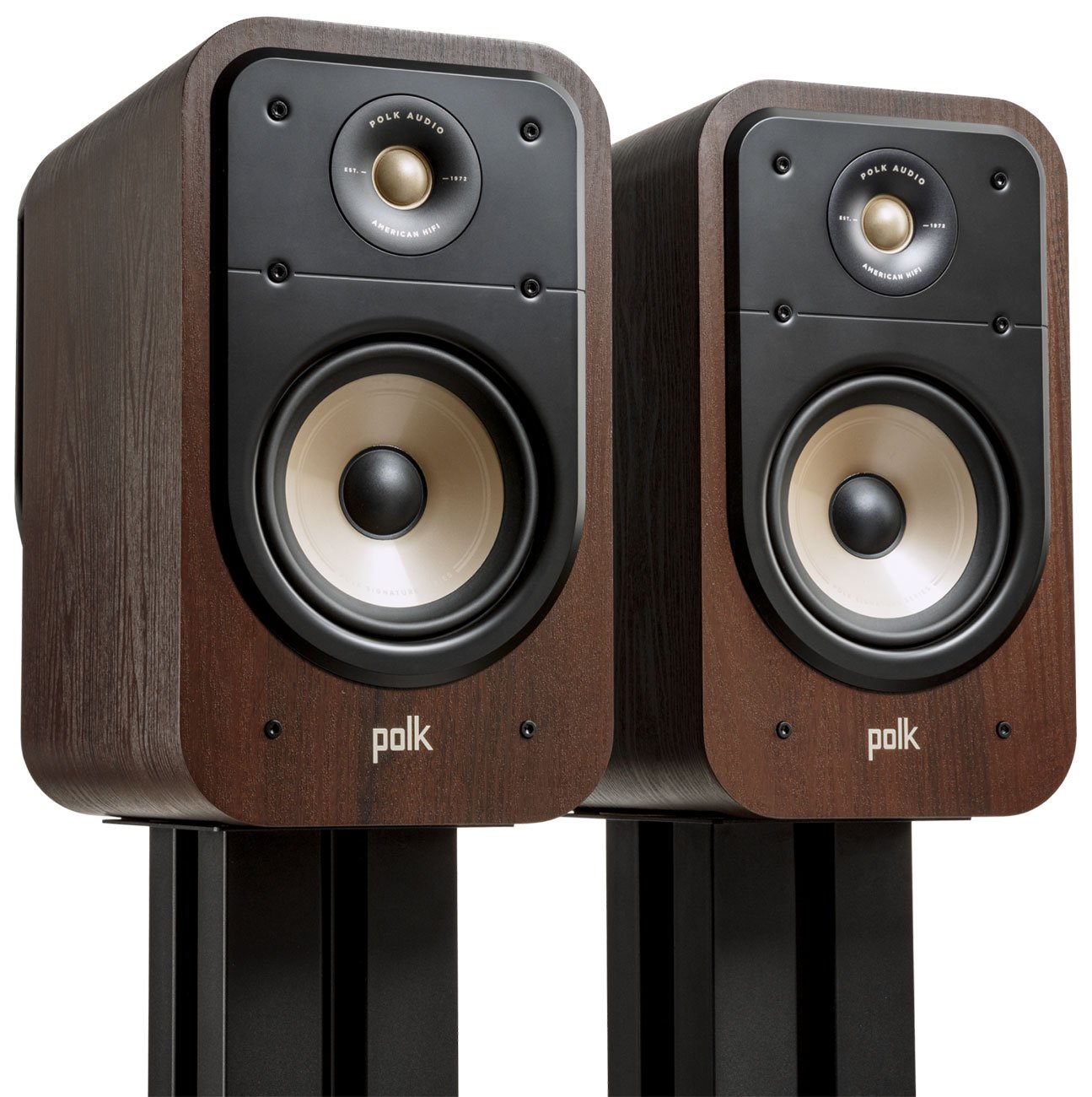 Polk Audio Signature Elite ES20 Walnut Bookshelf Loudspeakers (Pair)