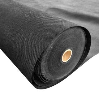 Agfabric 6 ft. x 100 ft. 3.0 oz. Non Woven Fabric for Landscaping French Drains Underlayment Weeds Barrier VP-WF306100F