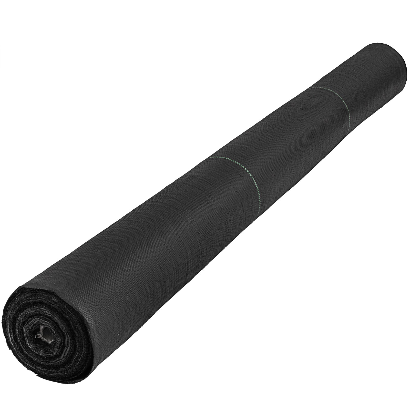 VEVOR 6x300FT Heavy Duty PP Woven Weed Cover Barrier Weed Control Fabric Landscape Membrane Woven Ground Cover 3.2Oz/109gsm Driveway Cover