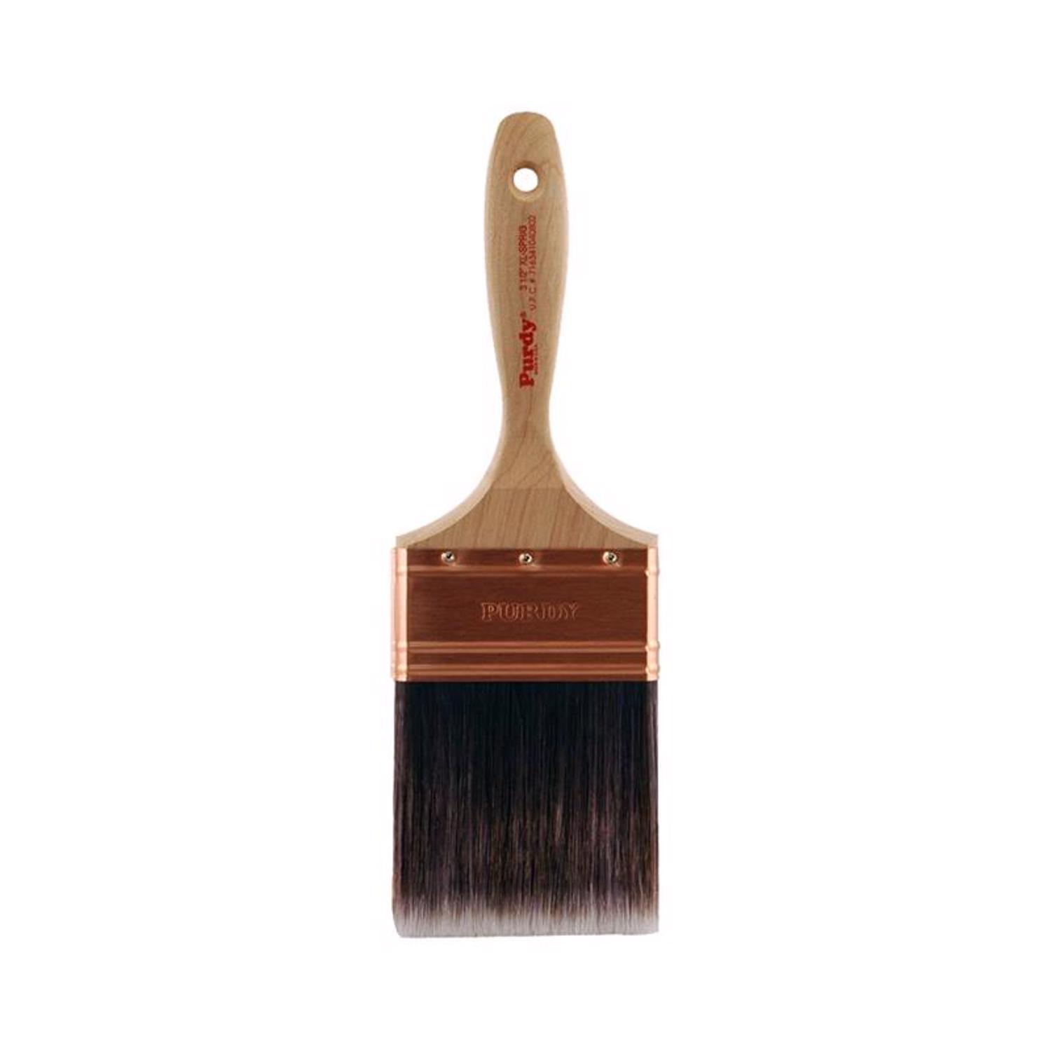 Purdy XL Sprig 3-1/2 in. Medium Stiff Flat Trim Paint Brush