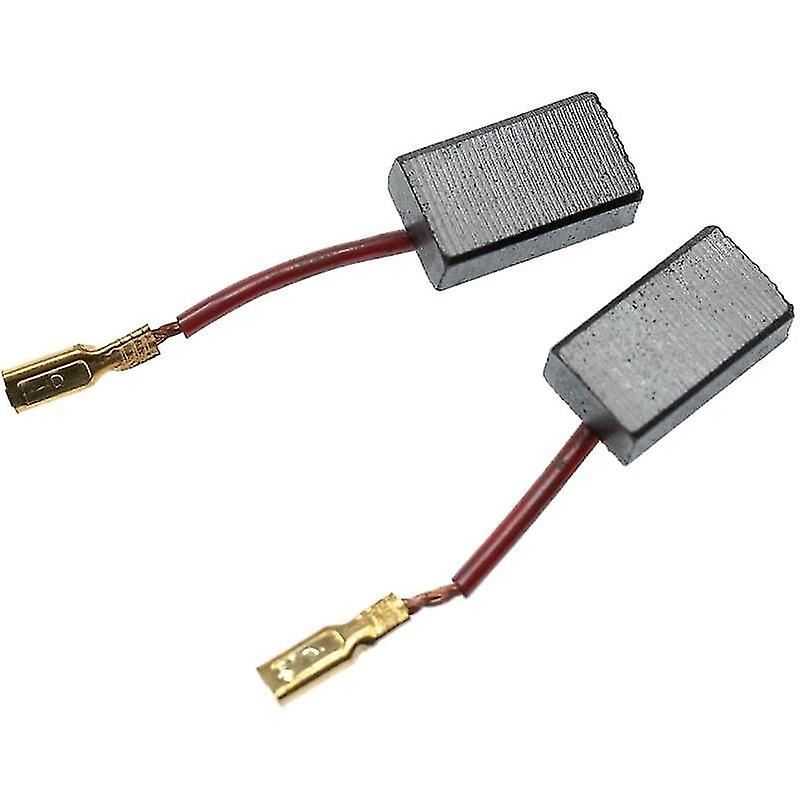 2x Carbon Brushes For Electric Motor 6 X 10 X 17mm Compatible With Hilti Deg 125-d， Deg 125-p， Deg 150-p， Deg 500-d Power Tool