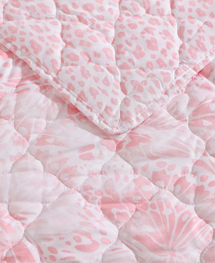 Betsey Johnson Butterfly Ombre 2 Piece Quilt Set， Twin