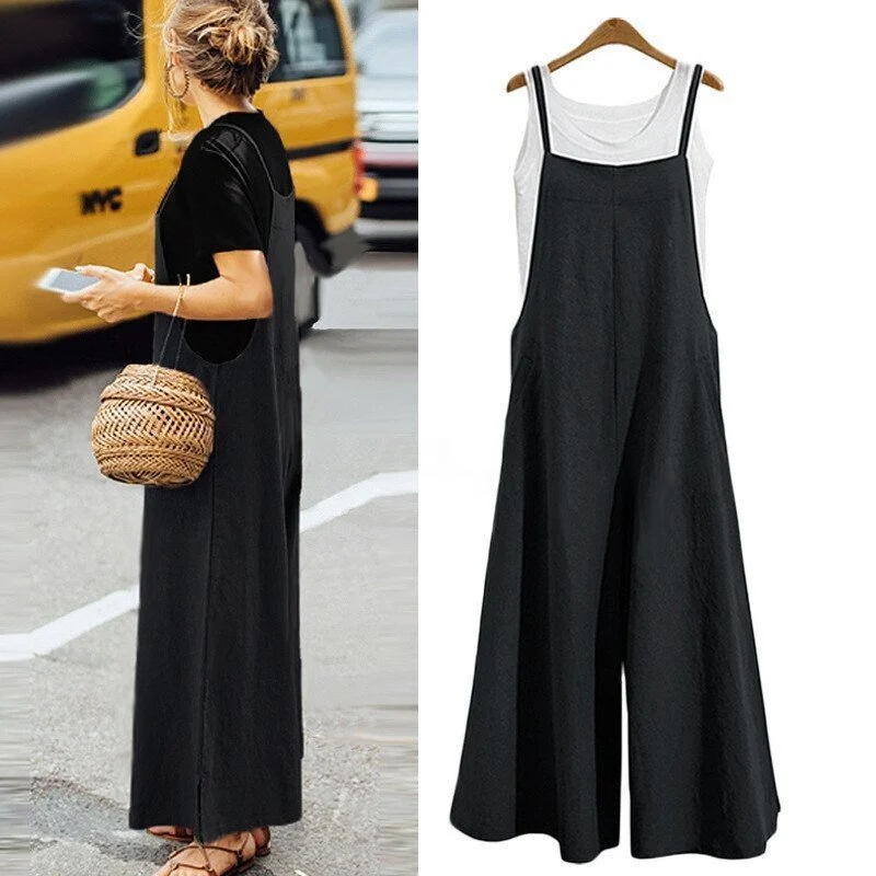 🔥BIG SALE - 47% OFF🔥 🔥Women's Sleeveless Oversized Casual Jumpsuit