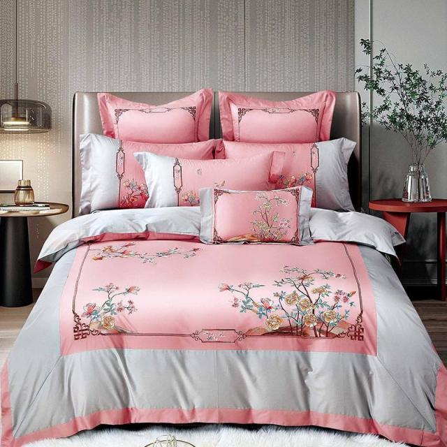 Plush Flower Bedding Set