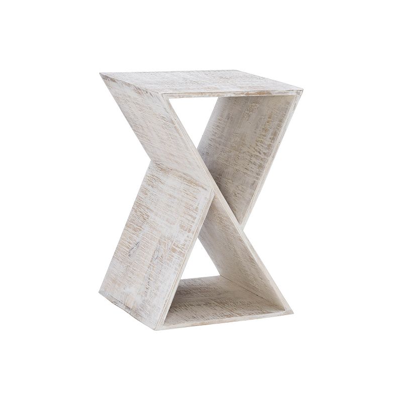 Linon Trevor Triangle Side Table