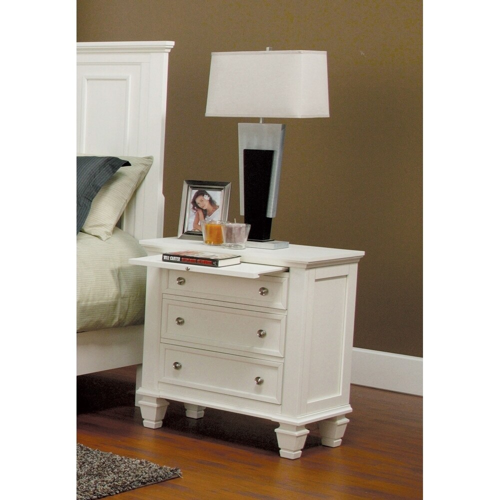 Grace 3 piece Storage Bedroom Set with 2 Nightstands