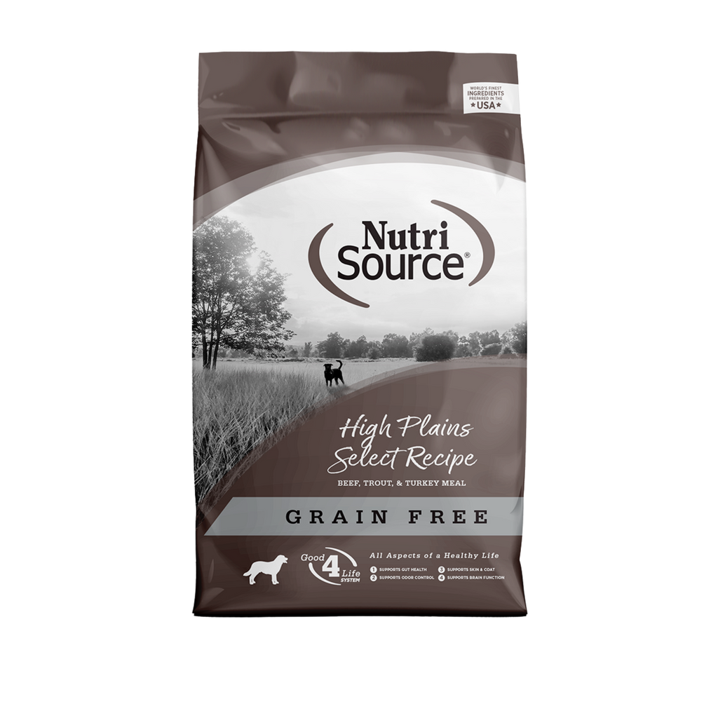 NutriSource Grain-Free High Plains Select Formula Dry Dog Food