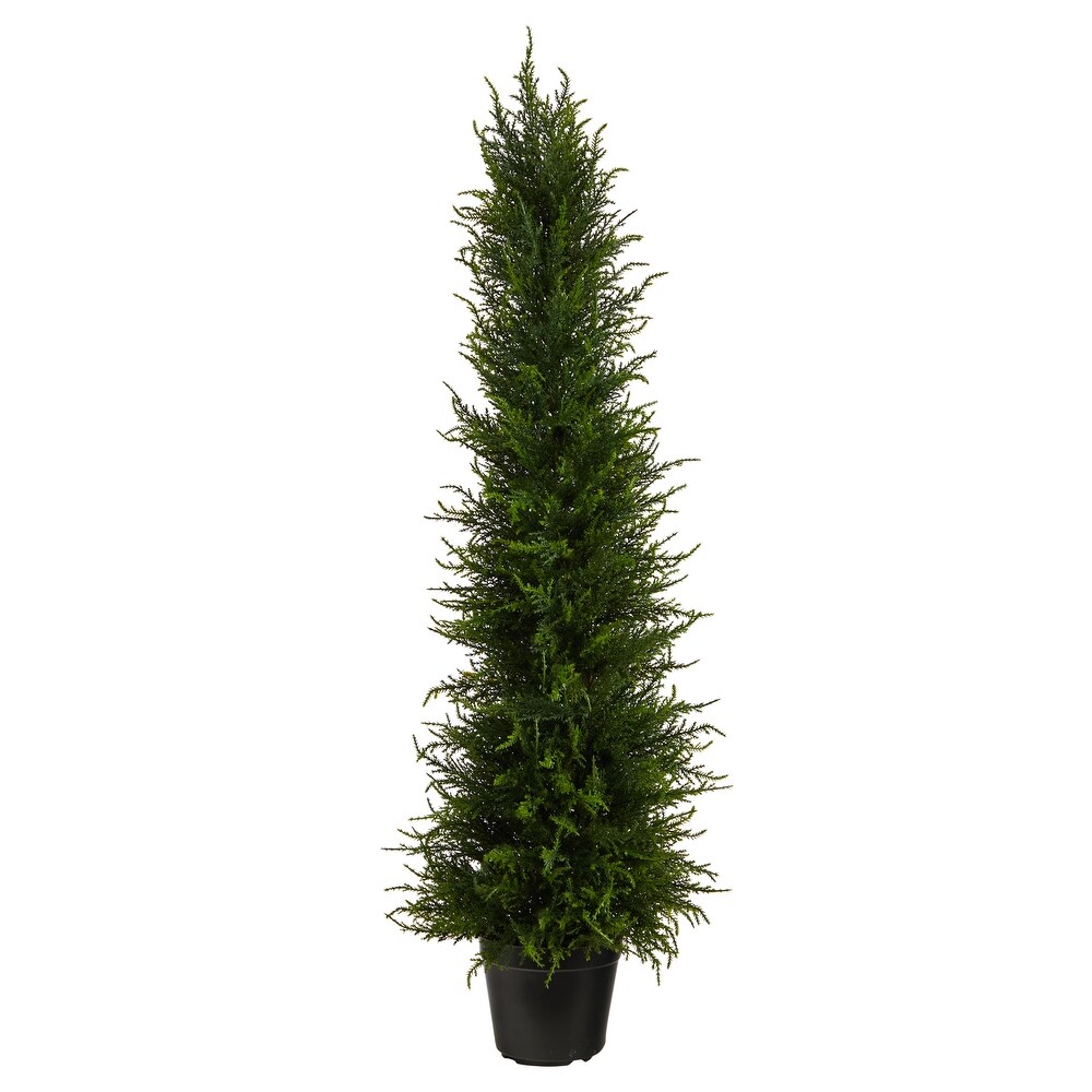 3.5' Cypress Artificial Tree UV Resistant (Indoor/Outdoor)   6\