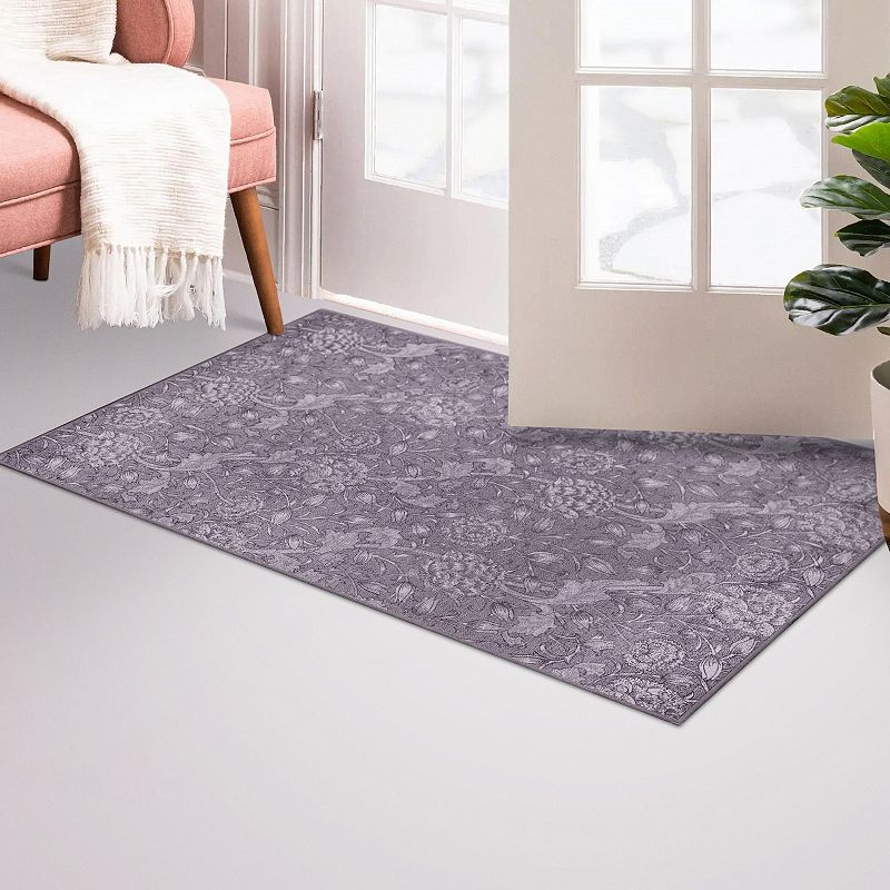 My Magic Carpet Kalini Floral Woodland Area Rug