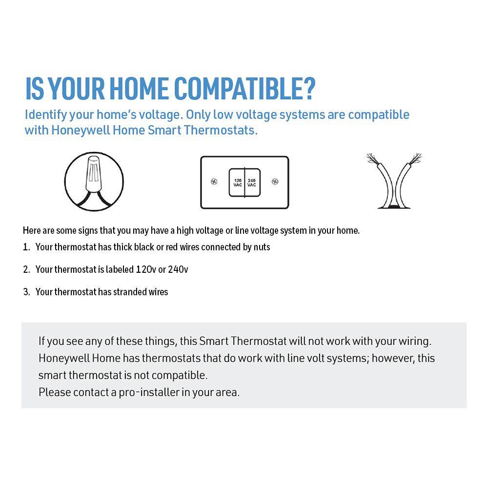 Honeywell Home T5 7-Day Smart Wi-Fi Programmable Thermostat with Geofence Technology RTH8800WF2022