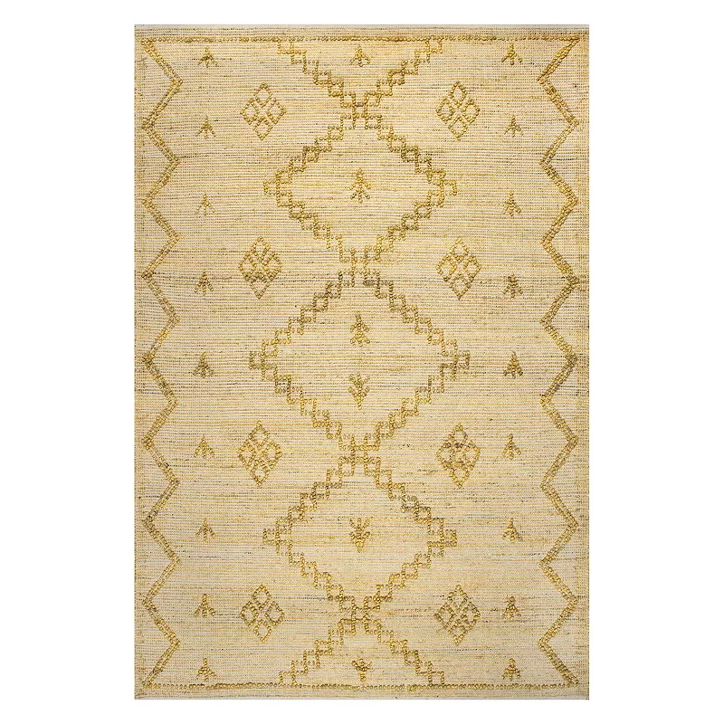 nuLOOM Julianne Handmade High-Low Jute Moroccan Area Rug