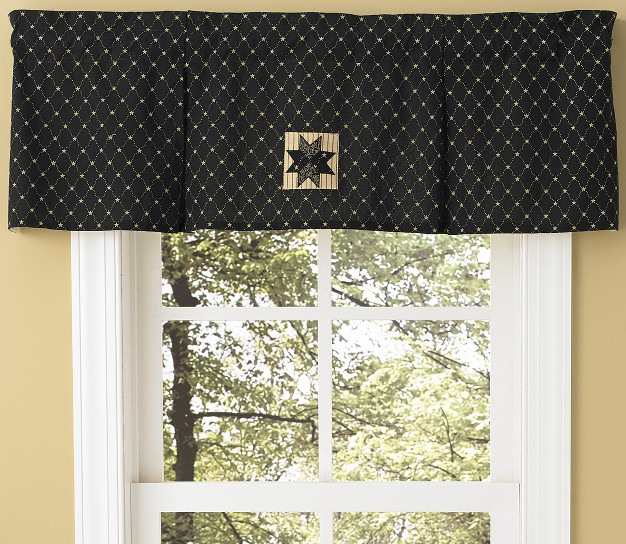 Park Designs Carrington Lined Pleat Valance