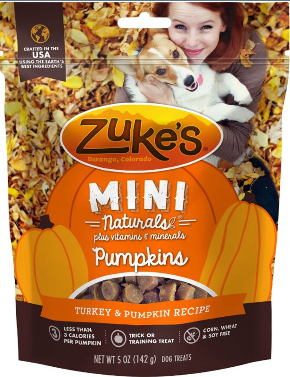 Zukes Mini Naturals Pimkins 5OZ- Turkey and Pumpkin Recipe