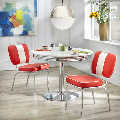 Raleigh Retro Dining Chairs， Multiple Colors