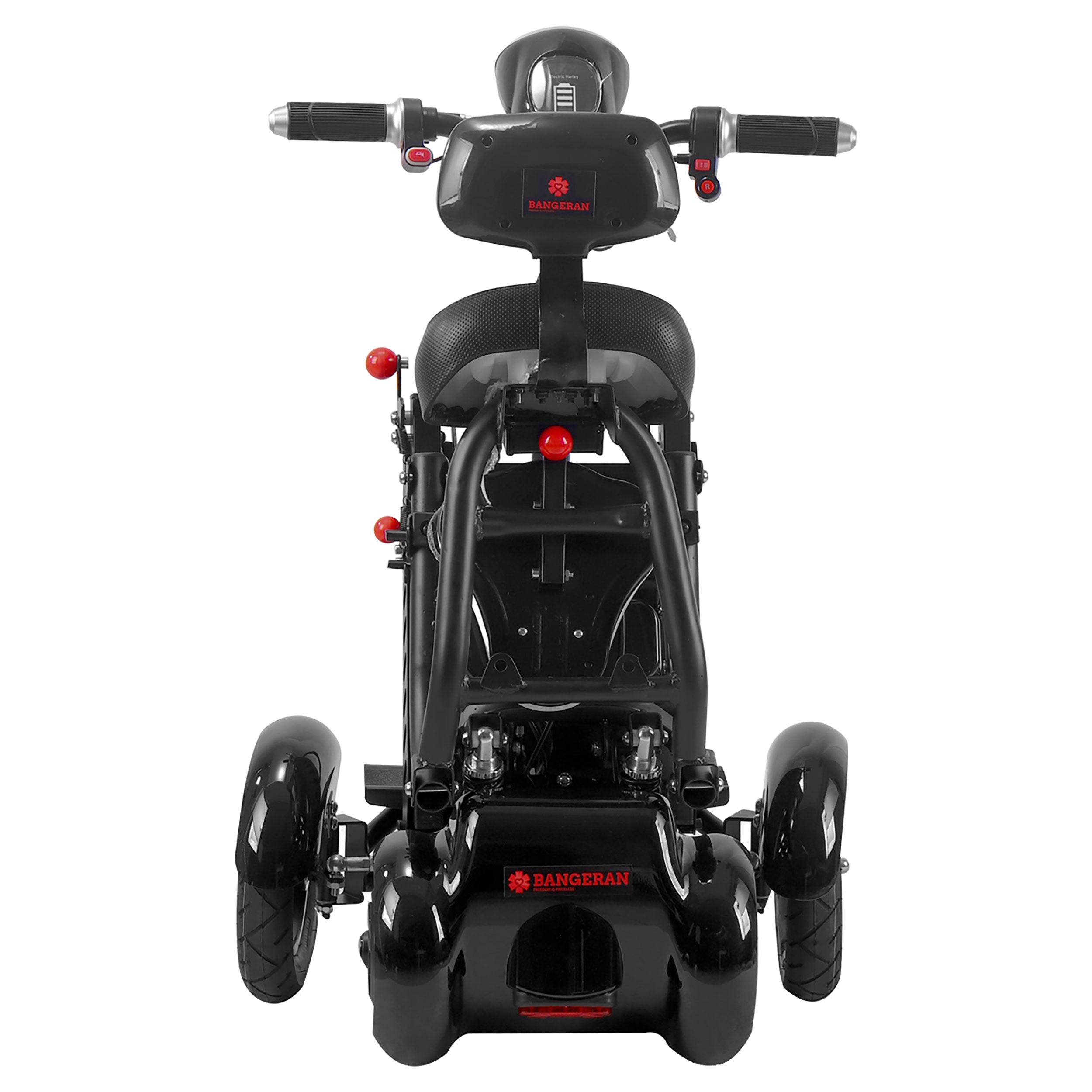 Smart Electric Scooter with Child Seat, 4 Wheels All Surfaces Easy Travel