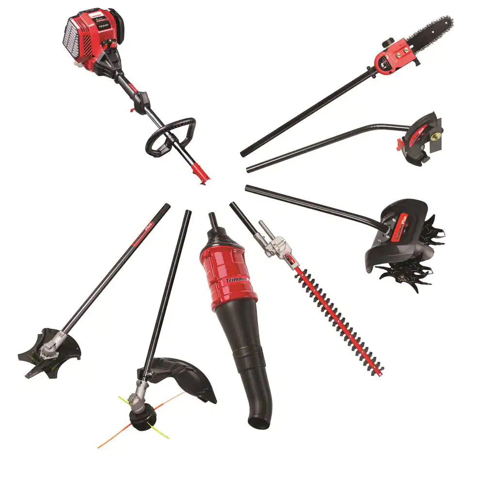 Troy-Bilt TB304H 30 cc 4-Stroke Straight Shaft Gas Trimmer with Attachment Capabilities