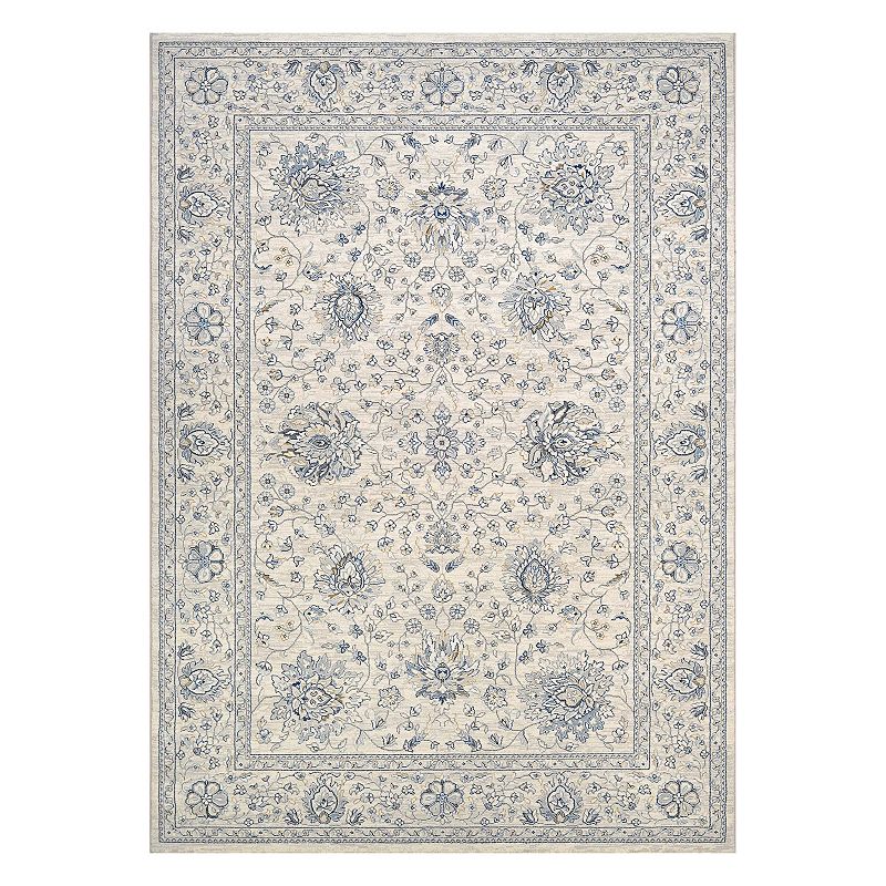 Couristan Sultan Treasures Persian Isfahan Framed Floral Rug