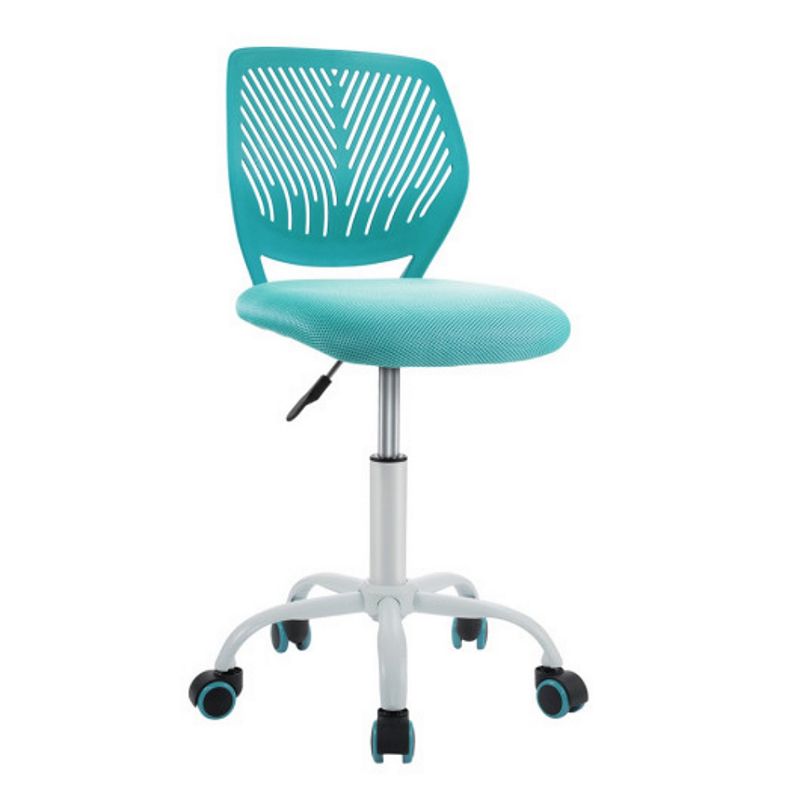 Adjustable Office Task Desk Armless Chair