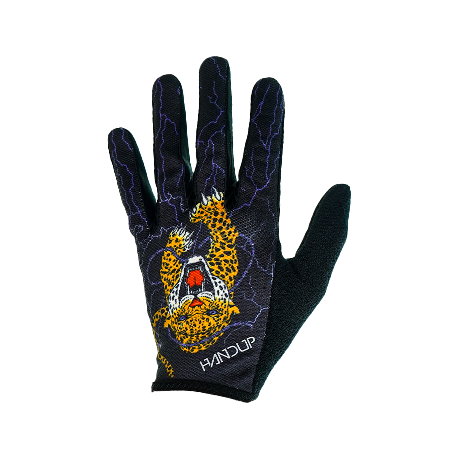 Gloves - Lightning Leopard by Handup Gloves