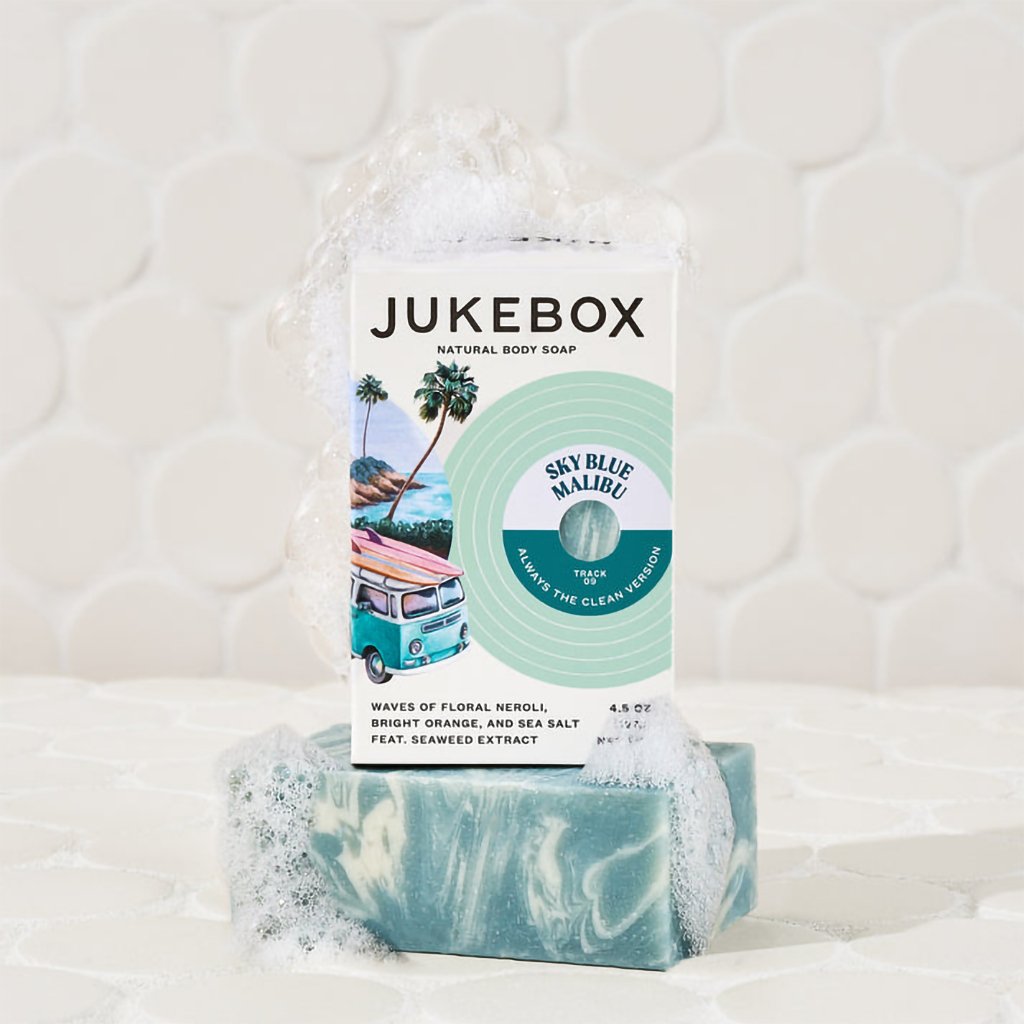 JUKEBOX  Bar Soap - Sky Blue Malibu