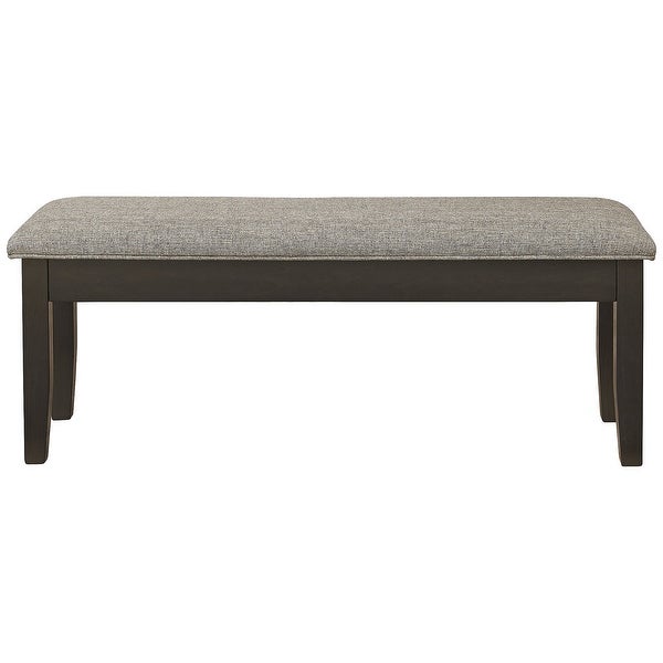 Ashley Furniture Ambenrock Light Brown/Black Upholstered Storage Bench - 49