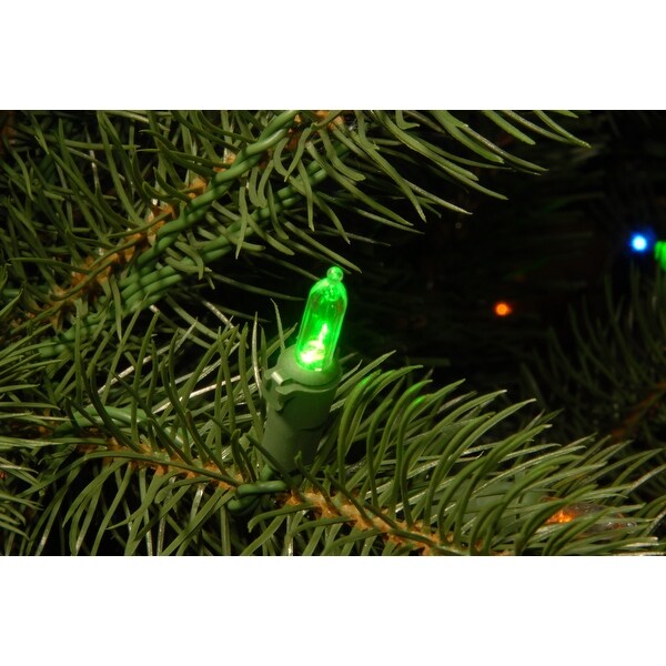 National Tree Company 6.5 ft.Downswept Douglas Fir Tree with Dual Color LED Lights