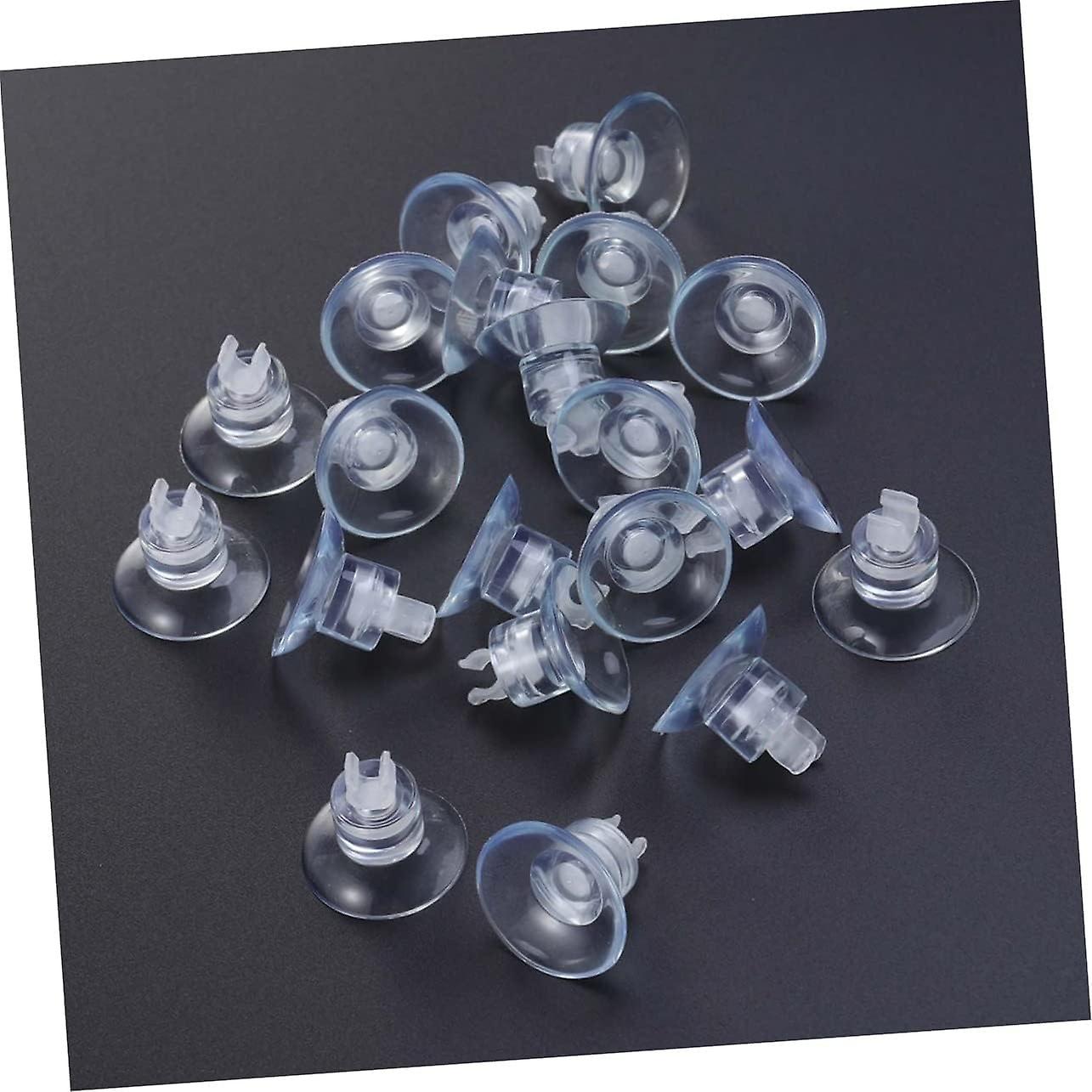 30pcs Suction Cups Sucker Airline Tube Clip Airline Tube Holder Suction Bowls Tube Clamp Fish Sticks